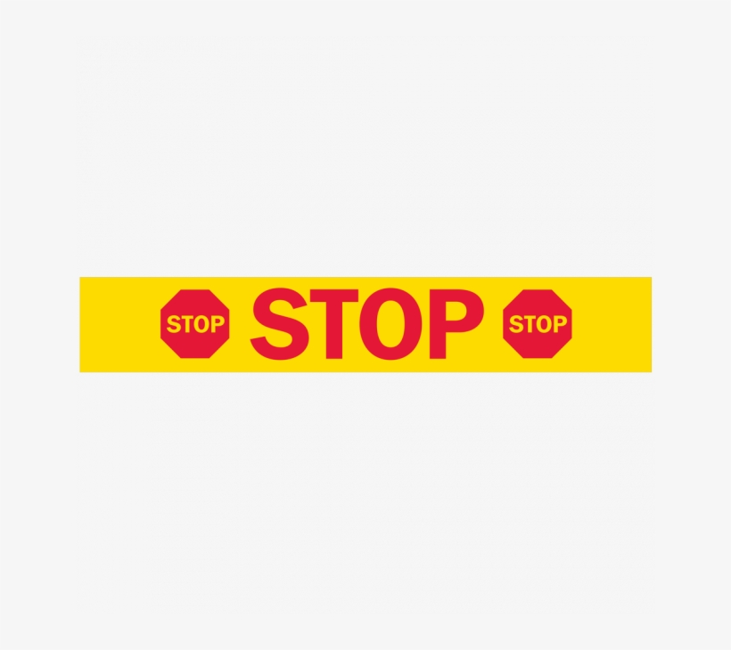 Stop Banner, transparent png #8319399