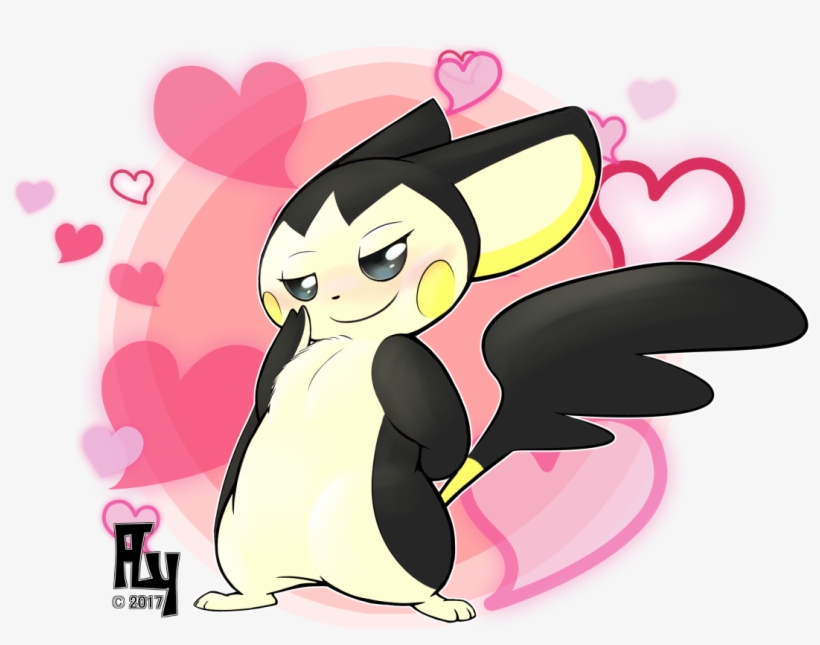 Attract Emolga, transparent png #8319482