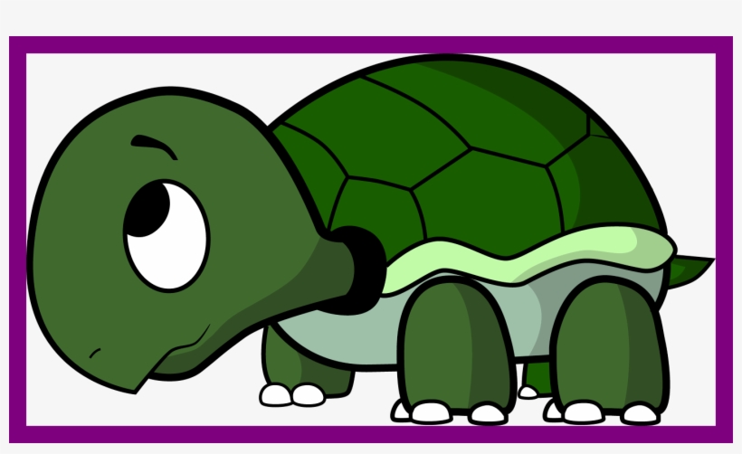 Awesome Turtle Drawing Clip Art On Picture For Cute - Transparent Background Tortoise Clipart, transparent png #8319564