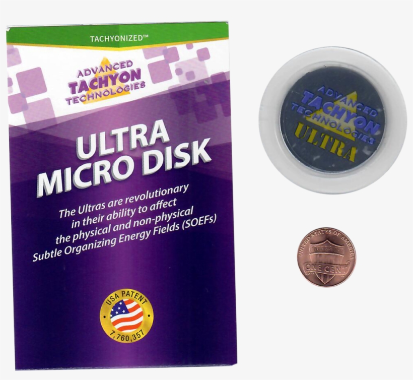 Tachyonized 35mm Ultra Micro-disk - Badge, transparent png #8320124