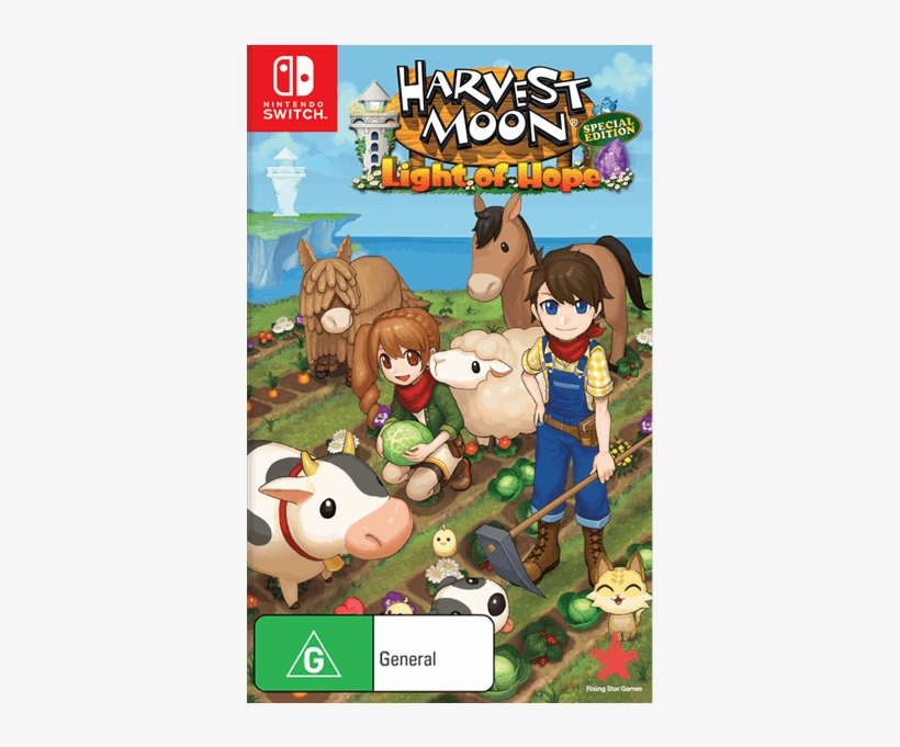 Light Of Hope - Nintendo Switch Harvest Moon, transparent png #8320127