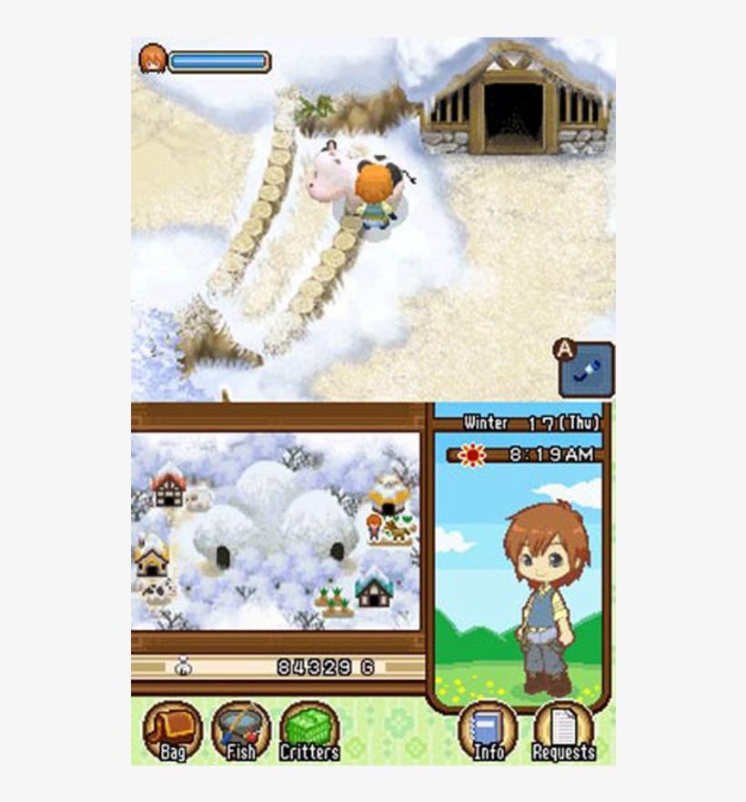 Ds Harvest Moon Tale Of Two Towns, transparent png #8320840