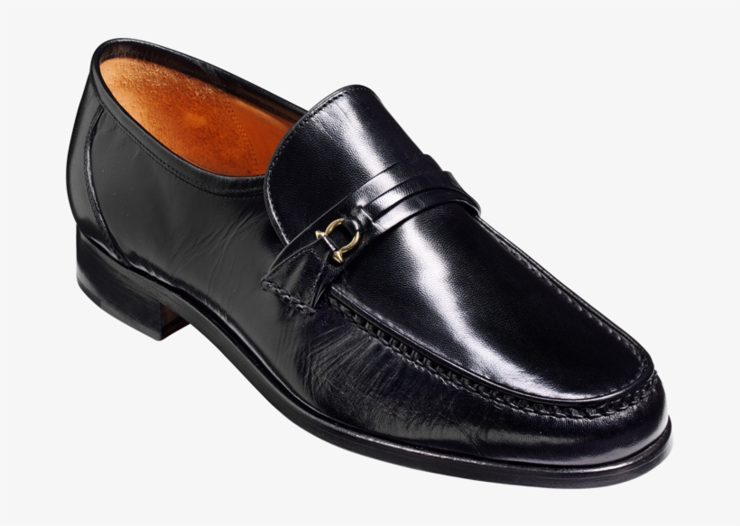 Wade - Black Kid - Wade Leather Shoes, transparent png #8320974