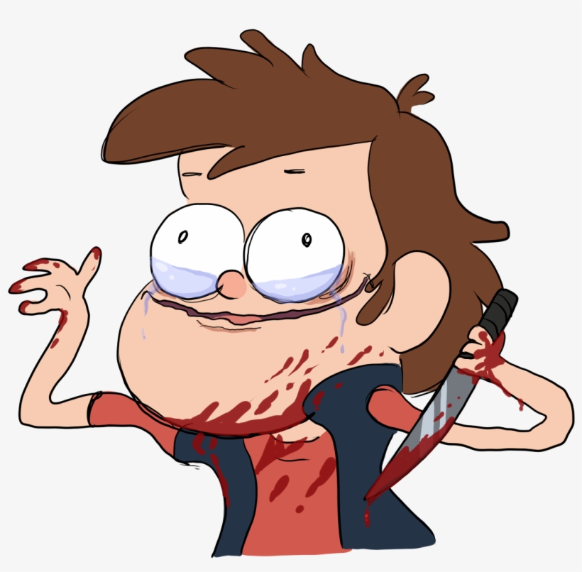 I Drew A Pic Of Dipper And Someone Said It Looked Like - Dipper Pines Blood, transparent png #8321337