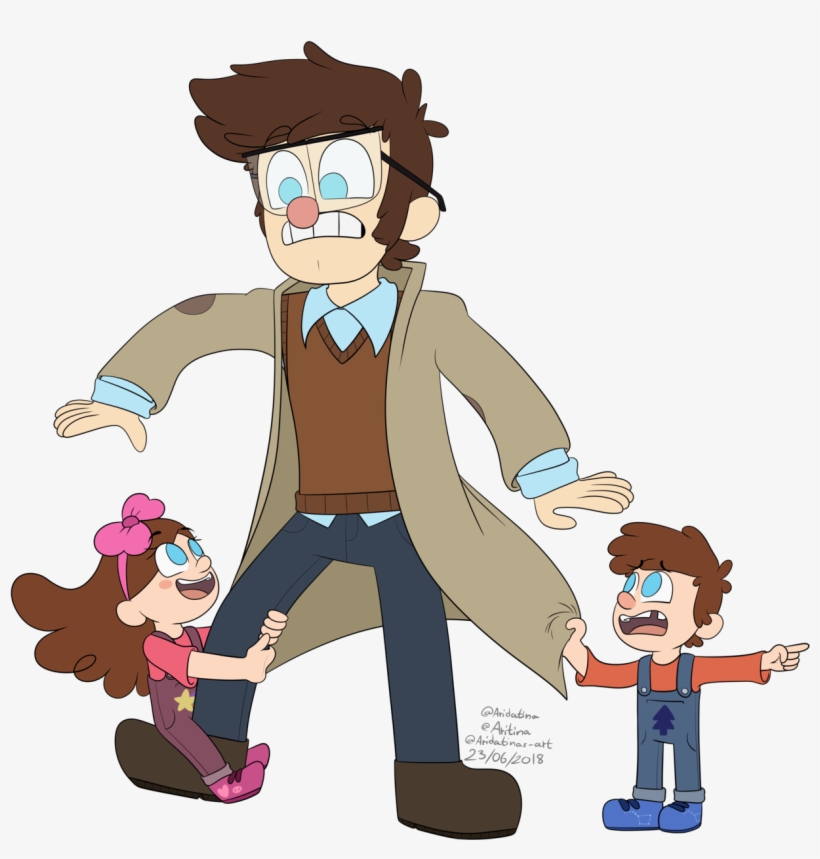 Gravity Falls Stanford Pines Grunkle Ford Dipper Pines - Cartoon, transparent png #8321449
