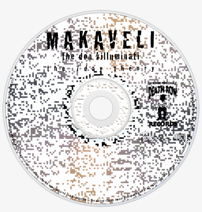 Makaveli The Don Killuminati - Makaveli The Don Killuminati The 7 Day Theory Cd, transparent png #8322509