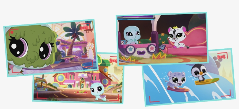 At The Littlest Pet Shop And Get Into All Kinds Of - Cartoon, transparent png #8322600