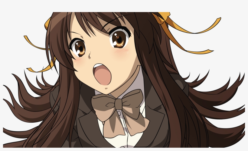 Amazing The Melancholy Of Haruhi Pics - Haruhi Suzumiya Art Transparent, transparent png #8322823