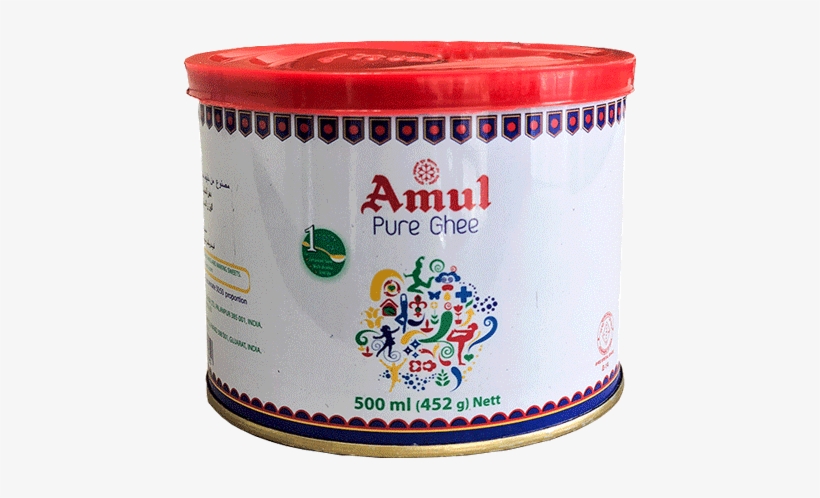 Amul Ghee 500ml - Amul Pure Ghee 500gm, transparent png #8322953