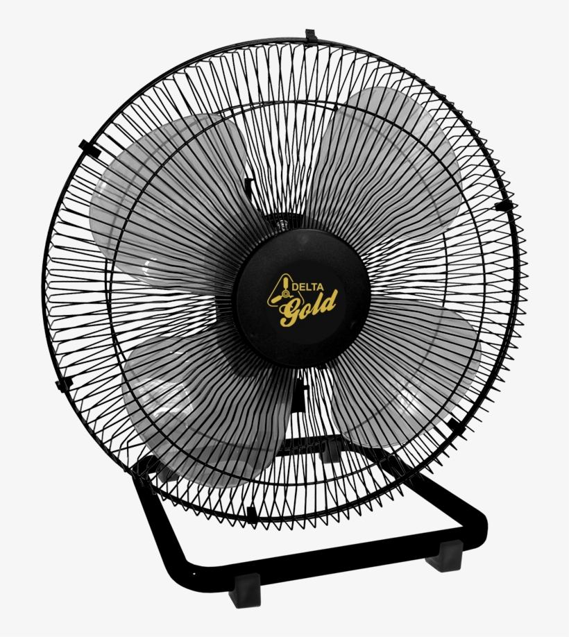 Linha Gold 50cm Aco Mesa Preto - Ventilador Delta Premium De Mesa, transparent png #8323302