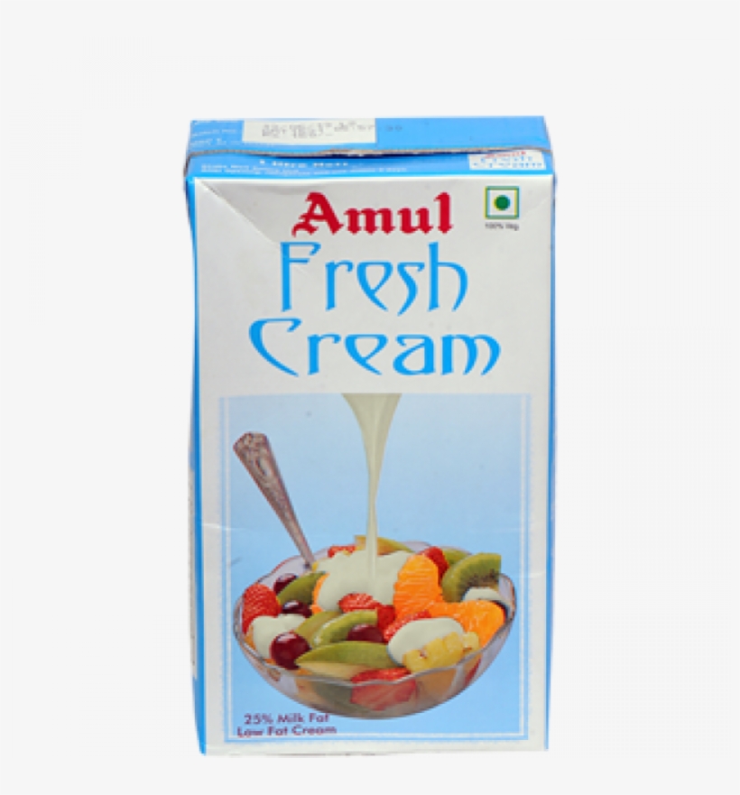 Amul Fresh Cream - Amul Fresh Cream Price, transparent png #8323377