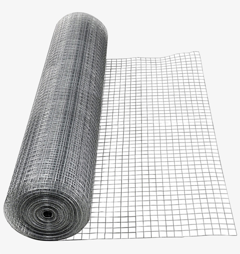 Wire Netting Mesh Steel Fence Roll 25mx120cm - Net, transparent png #8323405