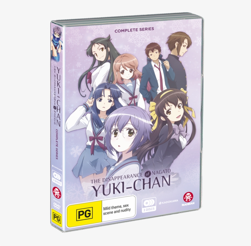 The Disappearance Of Nagato Yuki-chan Complete Series - Disappearance Of Nagato Yuki Chan, transparent png #8323463