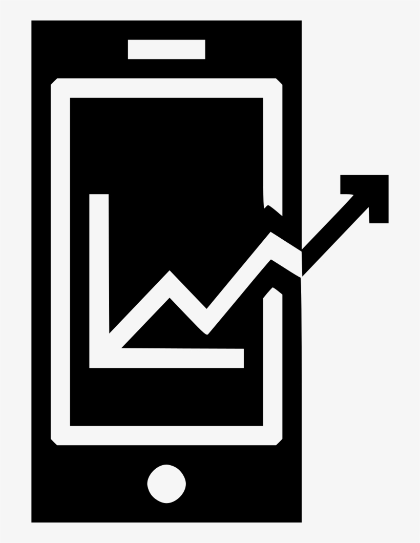 Mobile Marketing Growth Chart, transparent png #8323617