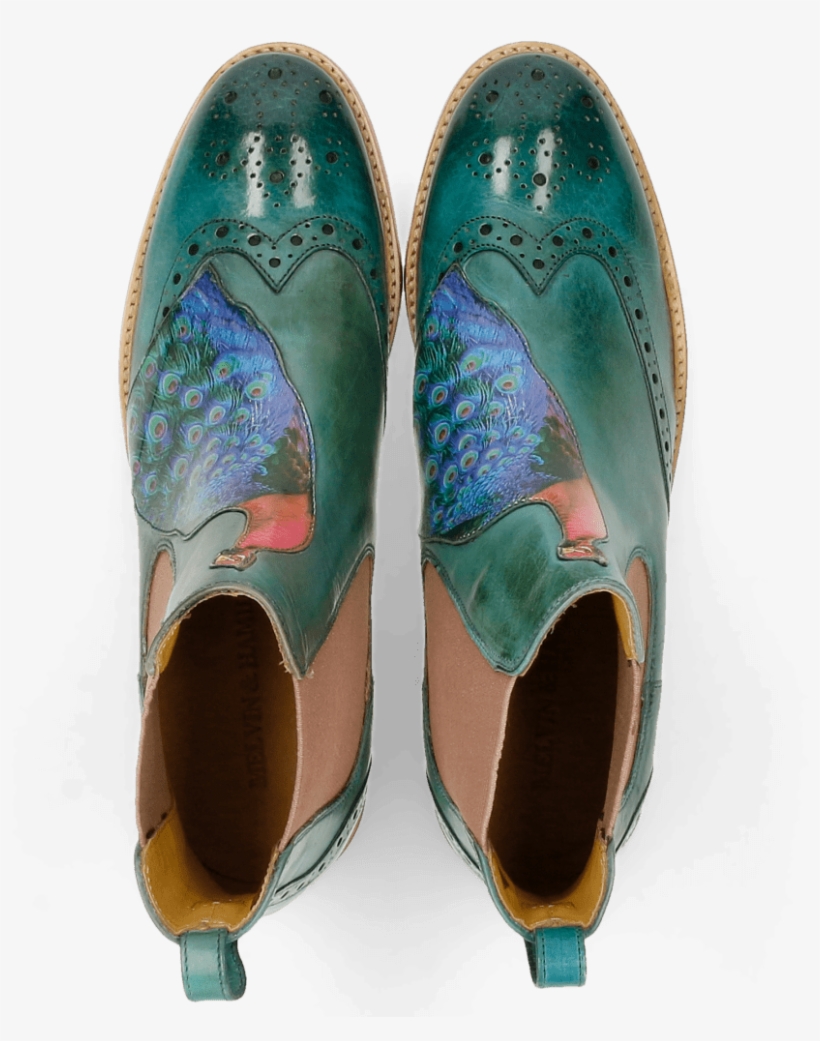 Ankle Boots Amelie 44 Sweet Water Peacock - Slip-on Shoe, transparent png #8324105