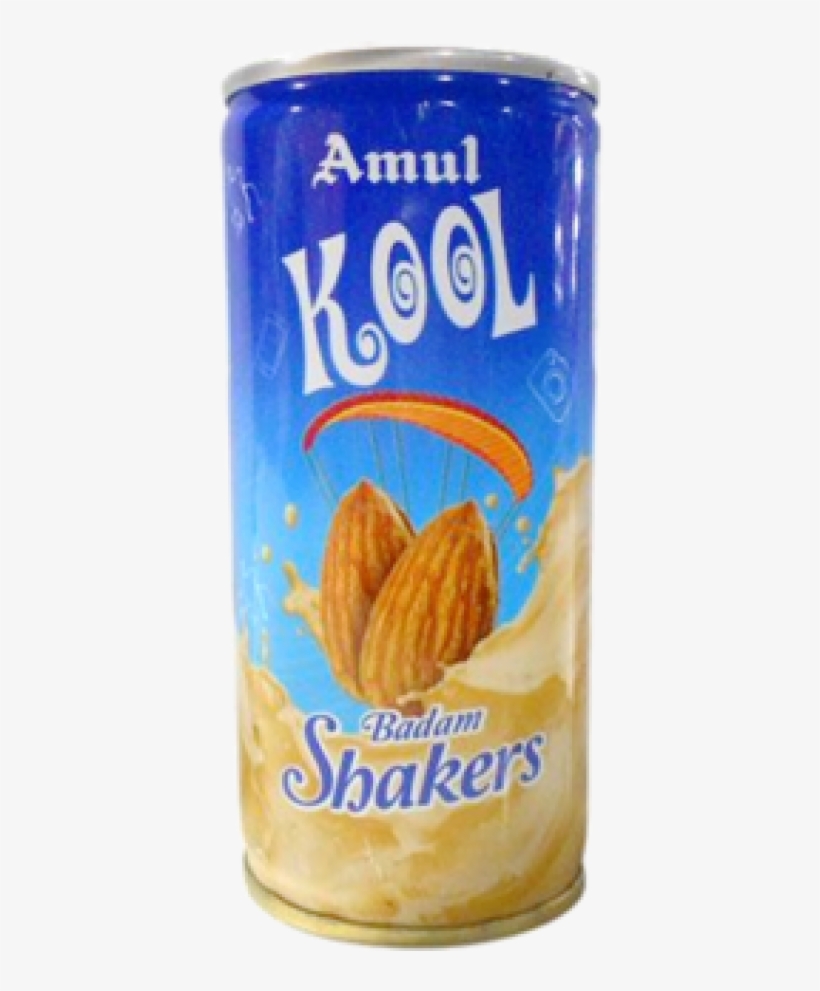 Amul Kool Badam Milk Shaake 180 Ml - Amul, transparent png #8324252