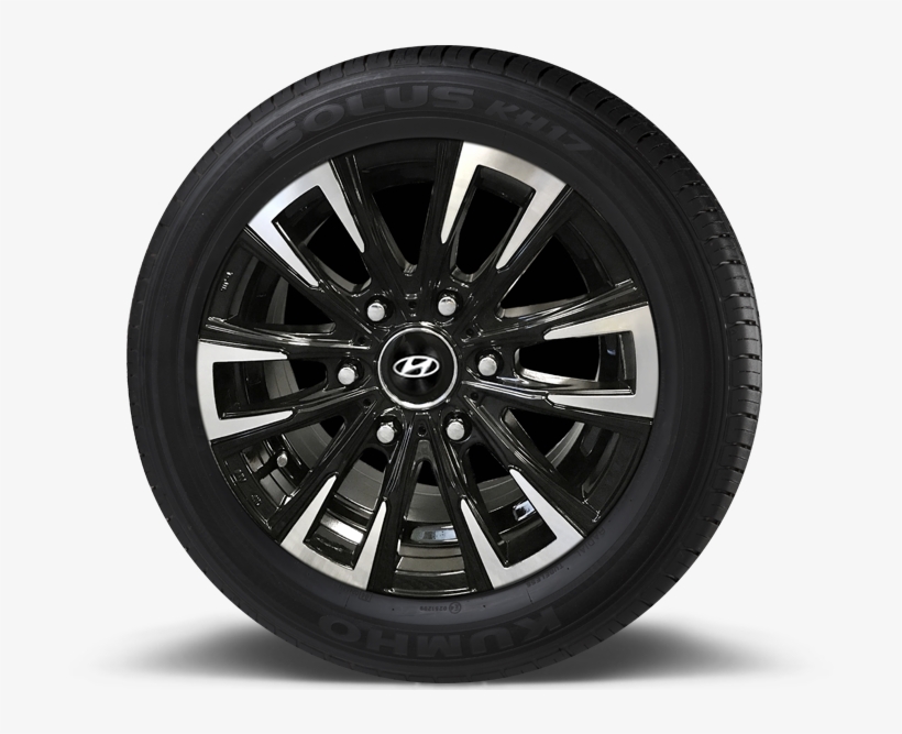 16" Alloy Wheel - Hubcap, transparent png #8324390