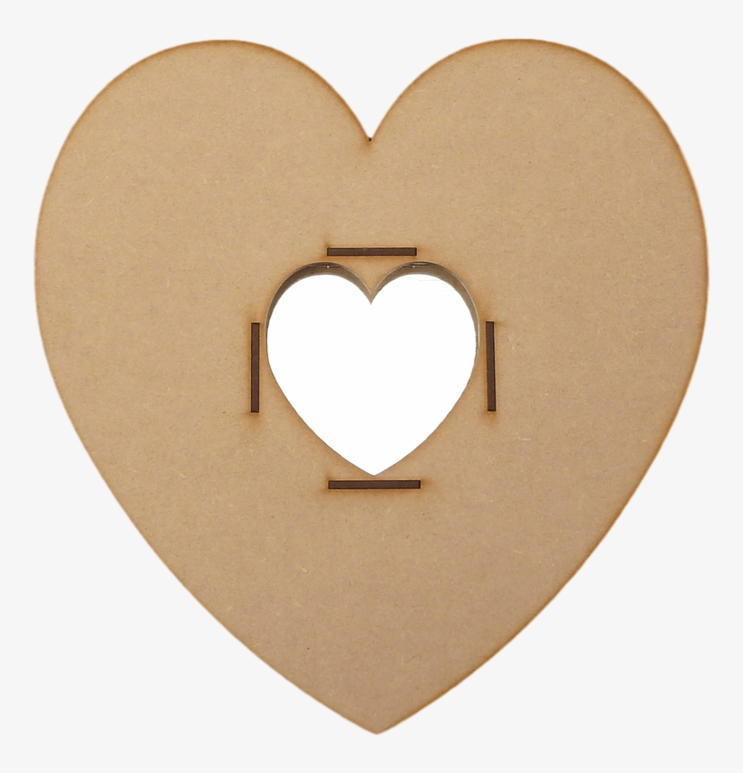 Heart Mirror Frame 420 P - Heart, transparent png #8325251