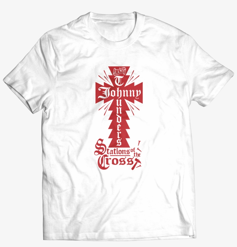 Johnny Thunders "stations Of The Cross" T-shirt - Camisa Eu Faço Programa, transparent png #8325288