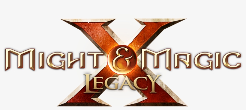 Might And Magic X Logo Large - Might & Magic X: Legacy, transparent png #8326333