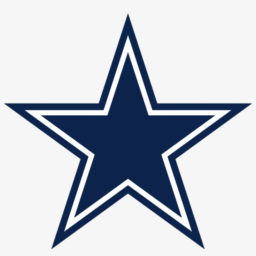 The Gallery For > Cowboys Logo Star - Dallas Cowboys Logo Png, transparent png #8326430