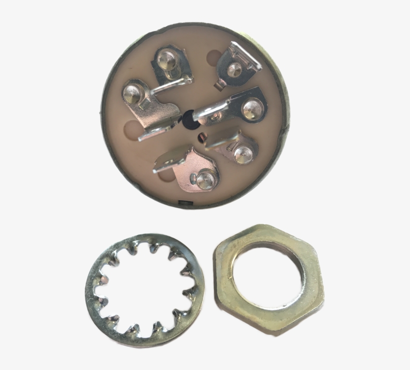 Toro® Ignition Switch Assembly 104-2541 Front View - Circle, transparent png #8326693