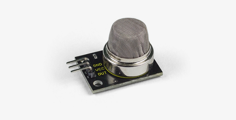 Sensor De Gás Inflamável E Fumaça - Electronic Component, transparent png #8327119