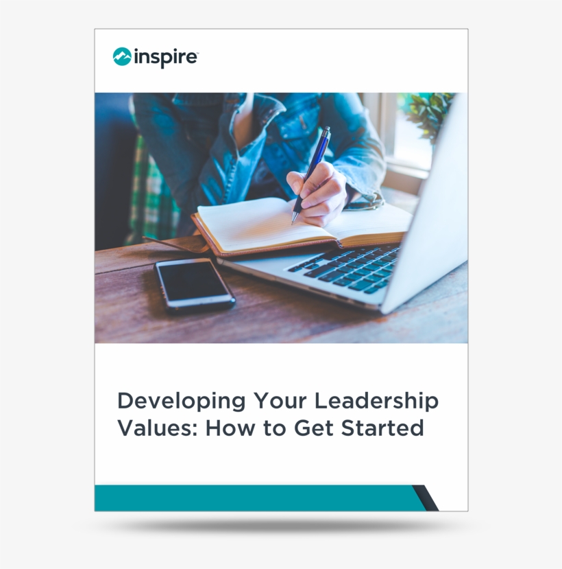 Insp Developing Your Leadership Values-mockup - Writing, transparent png #8328044