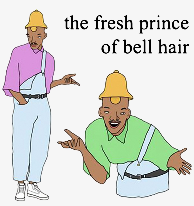 Will Smith The Fresh Prince Of Bell Hair Shirt, Sweater, - Fresh Prince Of Bell Hair, transparent png #8328073