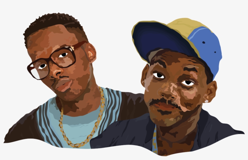 Dj Jazzy Jeff & The Fresh Prince Deepmatter's Favourite - Illustration, transparent png #8328131