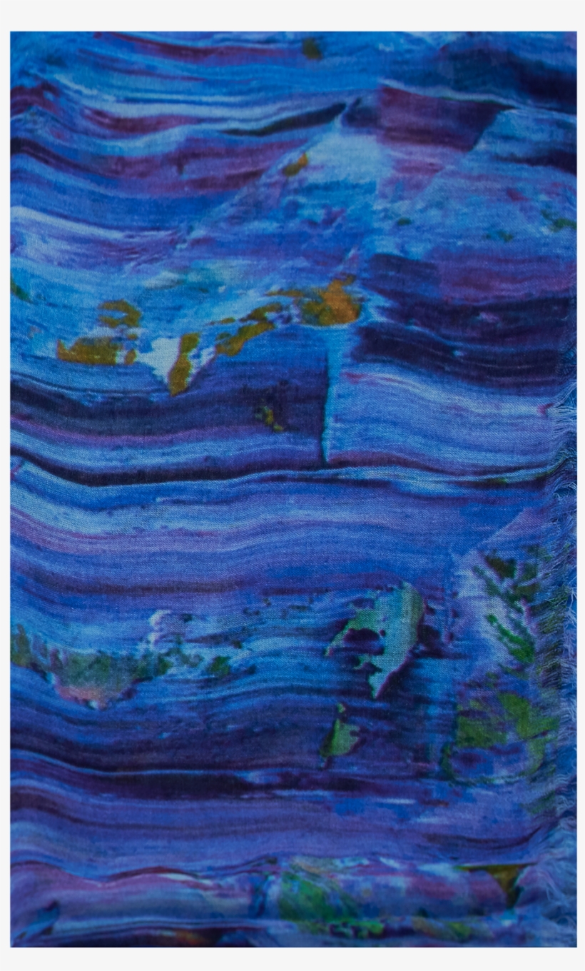 Blue Splatter - Painting, transparent png #8328234