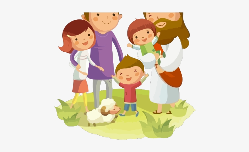 Jesus Clipart Children - Jesus Png Kids, transparent png #8328275