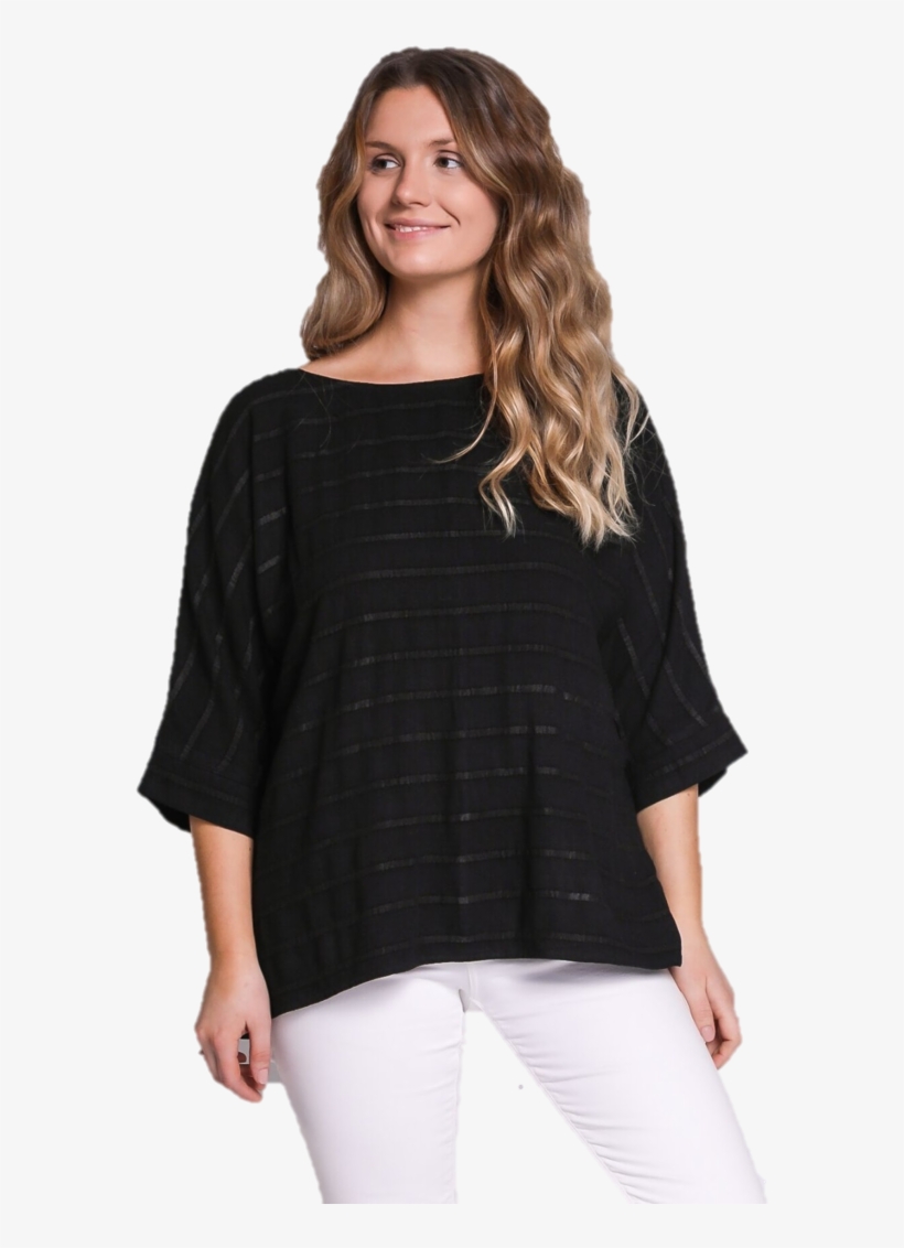 Venice Linen Stripe Top - Photo Shoot, transparent png #8328716