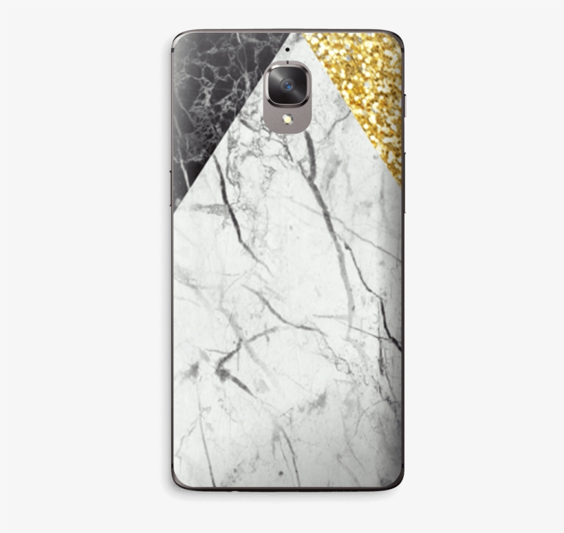 Marble And Gold - Mobile Phone Case, transparent png #8329430