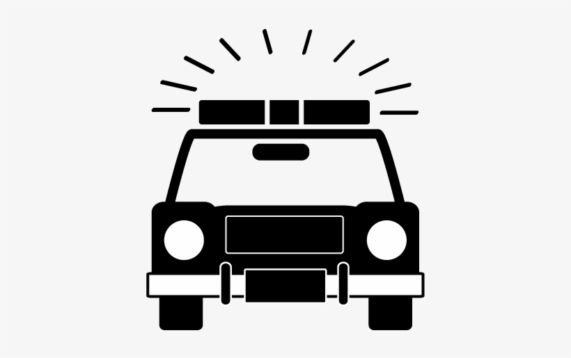 Police Car - Police Car Icon Png, transparent png #8329832