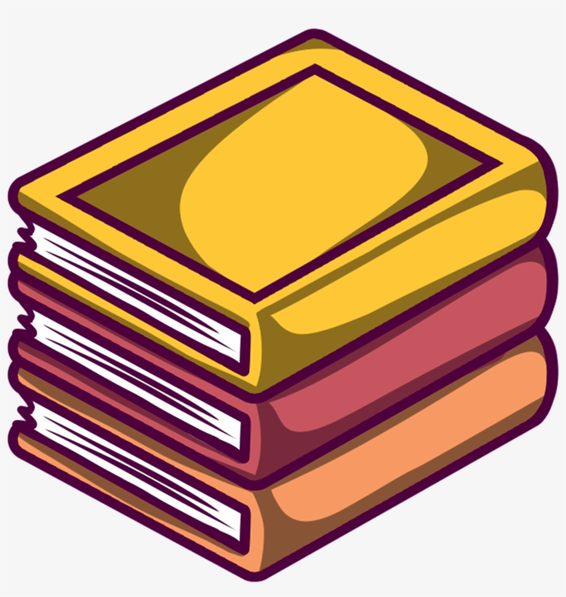 Organized Stack Of Books, transparent png #8330695