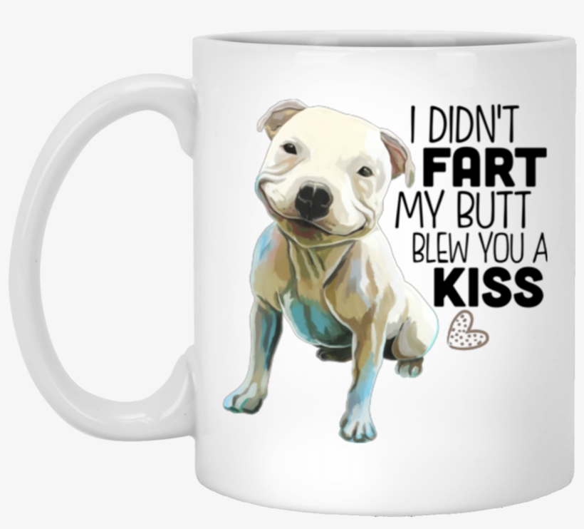 Fart Mug Pit Bull Gifts Funny Mug - Mothers Day Coffee, transparent png #8331326