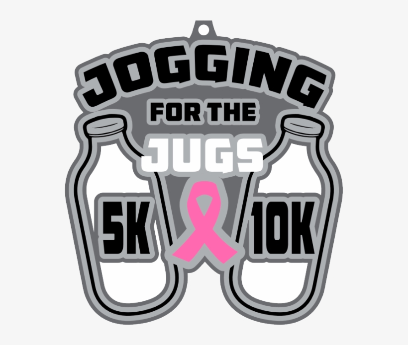 Jogging For The Jugs 5k & 10k For Breast Cancer Awareness, transparent png #8331923