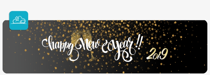 Happy New Year, Happy New Business - Calligraphy, transparent png #8332146