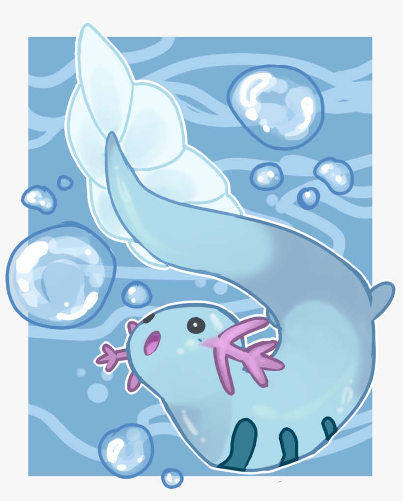 “ Apparently, Wooper Is Breed Compatible With Milotic - Cartoon, transparent png #8332466