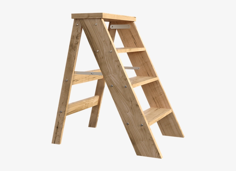 Ladder Steps Climb Stairs Up High Work - Plywood, transparent png #8332855