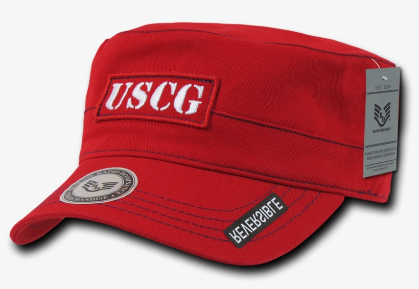 Coast Guard Cap Uscg Vintage Military Style Reversible - Baseball Cap, transparent png #8332904