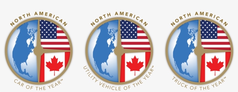 Français - North American Car Of The Year Logo, transparent png #8333758