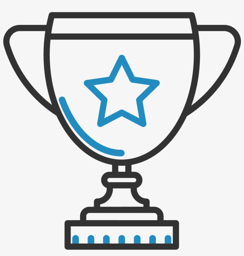 Win More Jobs - Outline Of A Prize Cup, transparent png #8334476