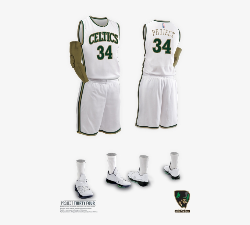 Photo P34 Boston Celtics Home Zps8fd82ad2 - Sports Jersey, transparent png #8334750