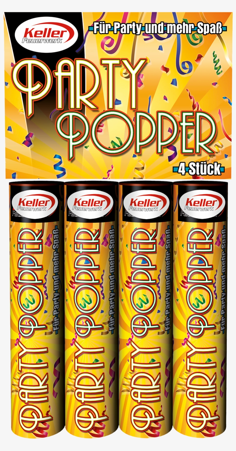 Party Popper - Keller Feuerwerk, transparent png #8334803