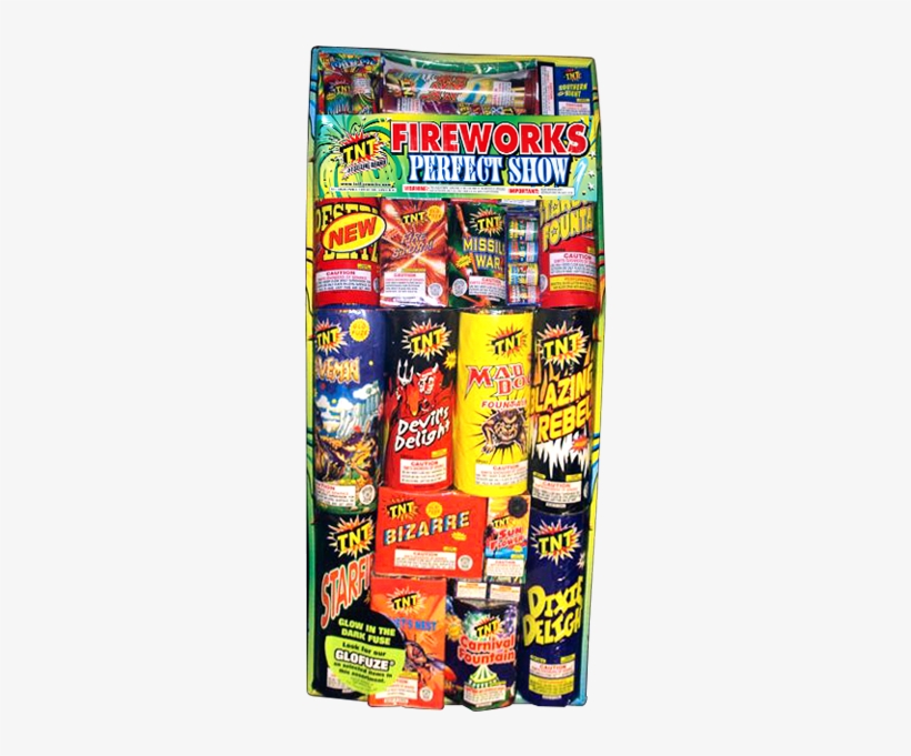 Fireworks Tnt Fireworks Perfect Show Tnt Fun Party - Fireworks Fountain Small Box, transparent png #8334978