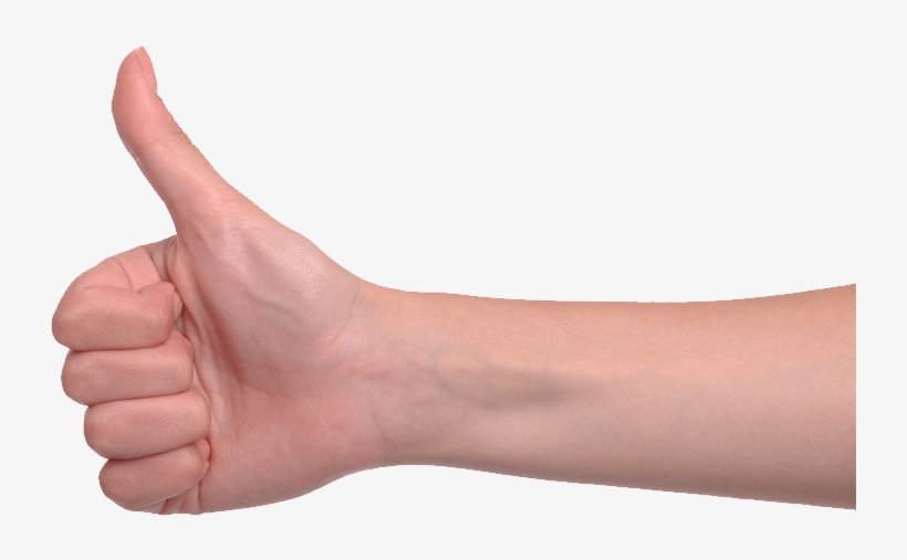 Thumbs-up - Arm Thumbs Up Png, transparent png #8335119