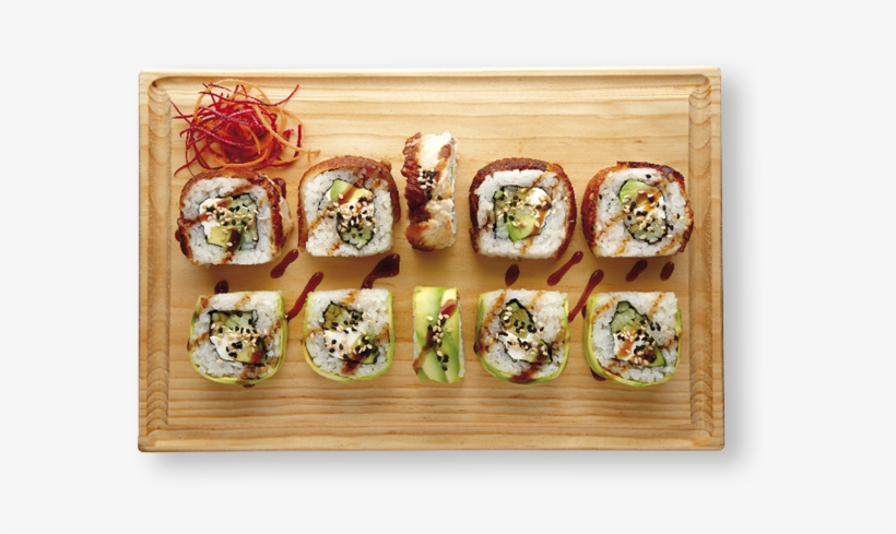 Aguacate & Anguila Roll - California Roll, transparent png #8335173