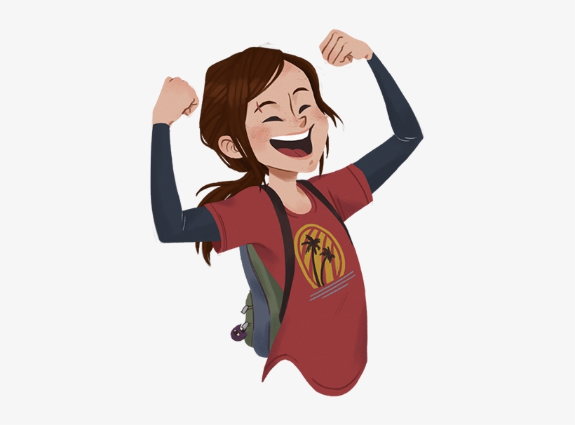 The Last Of Us Stickers - Ellie The Last Of Us Sticker, transparent png #8335365